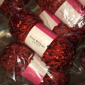 4 Skeins Isaac Mizrahi yarn FOR AMRN123 ONLY